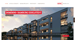 Desktop Screenshot of hfh-immobilien.de